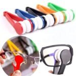 Anubhav Janni Microfiber Eyeglass Cleaner Glasses Spectacles Soft Brush Cleaning Tool Eyeglasses Clip Mini Eye Glass Cleaner, Premium Portable Sunglass Lens Specs With Key ( pack of 4 ) - Image 6