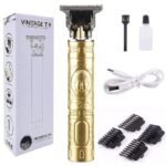 Anubhav Janni Vintage T9 Hair Trimmer Cordless Adjustable T Blade Rechargeable Trimmer T-Blade with Guide Combs Minutes Runtime Style Clipper For Close Precise Cut Trimming Comb ( pack of 1 )