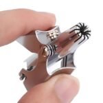 Anubhav Janni Manual Nose Hair Trimmer for Men Hand Powered Ear Trimmer Stainless Steel Manual Tweezers Remover Women Easy Cleansing and to Carry Manual Clipper Women ( pack of 1 )