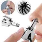 Anubhav Janni Manual Nose Hair Trimmer for Men Hand Powered Ear Trimmer Stainless Steel Manual Tweezers Remover Women Easy Cleansing and to Carry Manual Clipper Women ( pack of 1 ) - Image 6