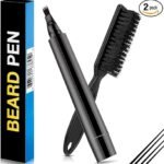 Anubhav Janni Beard Filling Pen Brush Kit For Men Fill Patchy Styling Instant Fix Coverage Natural Finish Waterproof Long-Lasting Pencil All Skin Beard Moustache Eyebrows ( pack of 1 )