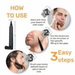 Anubhav Janni Beard Filling Pen Brush Kit For Men Fill Patchy Styling Instant Fix Coverage Natural Finish Waterproof Long-Lasting Pencil All Skin Beard Moustache Eyebrows ( pack of 1 ) - Image 3