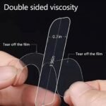 Anubhav Janni Waterproof Double Sided Stick Adhesive Stickers Reusable Tape Heavy Tap Special Transparent Seamless Sticker Multifunctional High Washable Double-Sided Sheets Stickers (Pack of 1) - Image 3