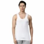 Anubhav Janni Men Regular Fit Vest Tummy Tucker for Men and Boys Slimming Body Shaper Shirt Abs Abdomen Slim Stretchable Control Shapewear Undershirt Gym Workout Men's ( pack of 1 )