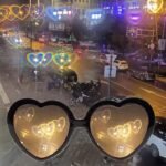 Anubhav Janni Heart Sunglasses Effect Diffraction Glasses Festival Party Rave Light Accessories See Hearts Shaped Special Holiday Lights for Parties Bars Weddings Concerts ( pack of 1 ) - Image 9