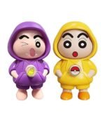 Anubhav Janni Shinchan Face Changing Keychain | Key Holder Cartoon Character ABS Action Figure Toy Model Unisex Keychai Autumn Winter Shinchan with Expressions Plastic for Bags Cars ( pack of 1 ) - Image 3