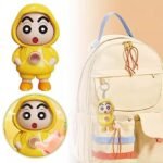 Anubhav Janni Shinchan Face Changing Keychain | Key Holder Cartoon Character ABS Action Figure Toy Model Unisex Keychai Autumn Winter Shinchan with Expressions Plastic for Bags Cars ( pack of 1 ) - Image 9
