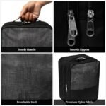 Anubhav Janni Travel Shoes Pouch - Gym Men and Ladies Footwear Packing Storage Portable Cover Waterproof Travelling Bag Footwear Pouch Portable Shoes Set of 1 Multipurpose Holder Pouch ( Pack 1 ) - Image 2