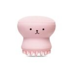 Anubhav Janni Octopus Silicone Face Cleansing Brush Facial Cleanser Pore Exfoliator Massage Wash Skin Care Tool Facial Brush Design Soft Sponge Deep Cleansing, Exfoliating Massage Octopus Massager ( pack of 2 )