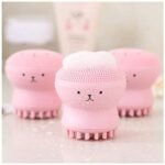 Anubhav Janni Octopus Silicone Face Cleansing Brush Facial Cleanser Pore Exfoliator Massage Wash Skin Care Tool Facial Brush Design Soft Sponge Deep Cleansing, Exfoliating Massage Octopus Massager ( pack of 2 ) - Image 6