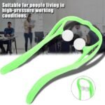 Anubhav Janni Manual Cervical Massager Multi-Function Neck Office Clip Shoulder Acupressure Squeezer Health Care Massage Roller Massager Neck Massager Therapeutic Deep Tissue ( pack of 1 ) - Image 5