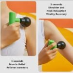 Anubhav Janni Mini Facial Massage Gun Professional Handheld Body Massage Fascial Electric Massager Neck Relaxation Guns gun massager for body pain relief Mini ( pack of 1 ) - Image 4