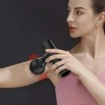 Anubhav Janni Mini Facial Massage Gun Professional Handheld Body Massage Fascial Electric Massager Neck Relaxation Guns gun massager for body pain relief Mini ( pack of 1 ) - Image 9
