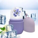 Anubhav Janni Silicon Ice Face Roller for Massager Cube Eye Facial Beauty Skin Care Tools or Glowing Puffy Eyes Men Women Ice Silicone Neck Massage Remove Dark Circle Pore Shrink ( pack of 1 ) - Image 7