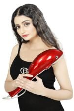 Anubhav Janni Big Dolphin Massager Corded Electric Dolphin Handheld Massager with Vibration Magnetic Far Infrared Therapy for Pain Stress Relief For Men Women Corded Big hammer Full Body Muscle ( pack of 1 ) - Image 3