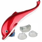 Anubhav Janni Big Dolphin Massager Corded Electric Dolphin Handheld Massager with Vibration Magnetic Far Infrared Therapy for Pain Stress Relief For Men Women Corded Big hammer Full Body Muscle ( pack of 1 ) - Image 8