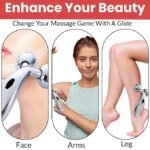 Anubhav Janni 3D Massager Manual Solar Powered Roller Face Body Skin Lifting Wrinkle Remover Facial Massage For Relaxation and Tightening Women Glowing Self Care ( pack of 1 ) - Image 6