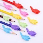 Anubhav Janni Pencil Grip Fish Colourful Grips For Writing Gripper For Kids Writing Supplies Style Silicone Handwriting Holder Children Preschoolers Training Assorted Kids (Pack Of 2 Pcs) - Image 7