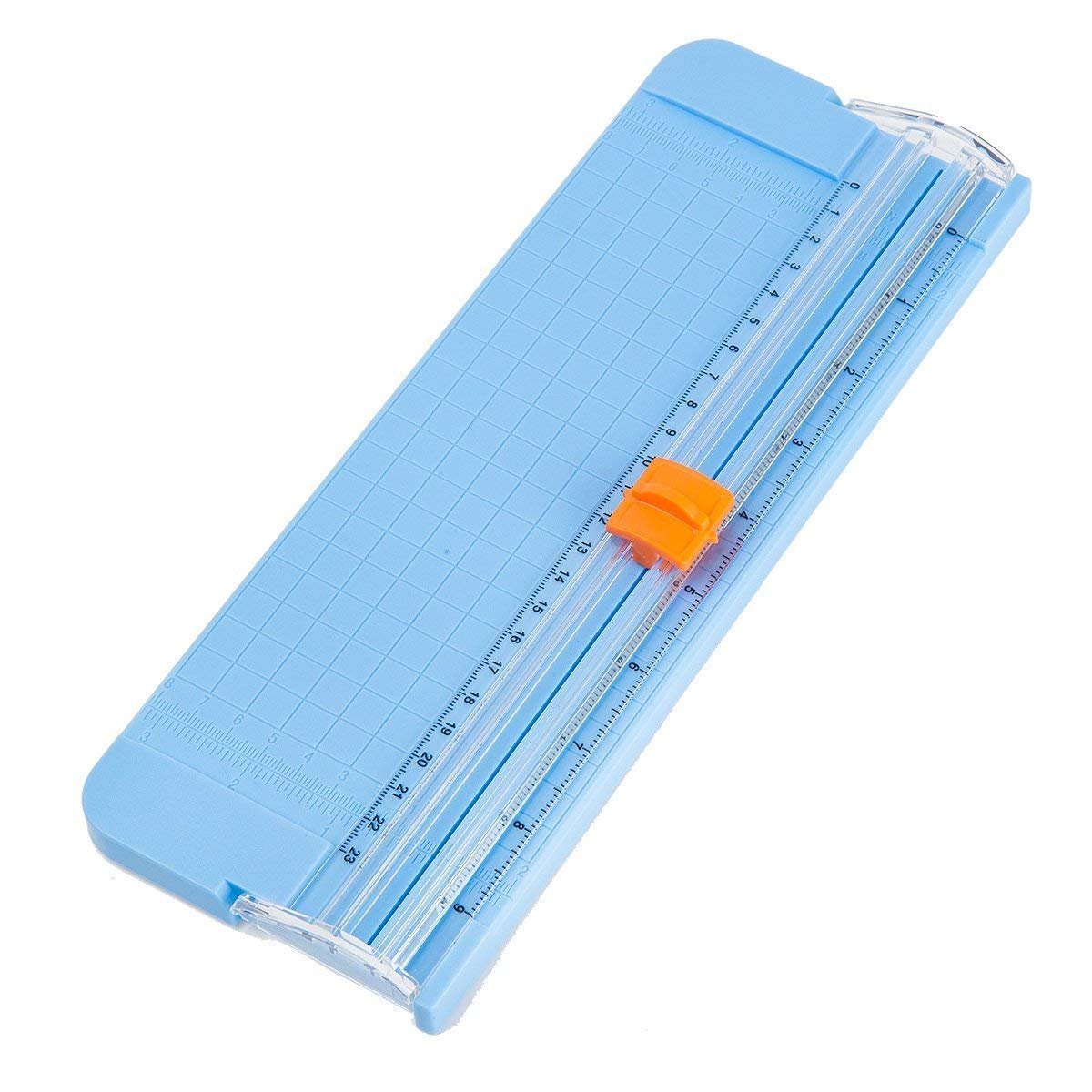Anubhav Janni Manual Paper Cutter With Ruler with Automatic Security Safeguard For Coupon Craft Photos Small Guillotine Cutter Cute Cutting Board Trimmer School Crafting Office (Pack Of 1 Pcs) Anubhav Janni Manual Paper Cutter With Ruler with Automatic Security Safeguard For Coupon Craft Photos Small Guillotine Cutter Cute Cutting Board Trimmer School Crafting Office (Pack Of 1 Pcs) - Image 1