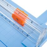 Anubhav Janni Manual Paper Cutter With Ruler with Automatic Security Safeguard For Coupon Craft Photos Small Guillotine Cutter Cute Cutting Board Trimmer School Crafting Office (Pack Of 1 Pcs) - Image 5