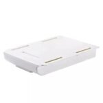 Anubhav Janni Desk Drawer Tray Office Pencil Under Hidden Organizer Self Adhesive White Household Supplies Cleaning Home Organization Storage Boxes Grey Garden Household (Pack Of 1 Pcs)