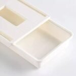 Anubhav Janni Desk Drawer Tray Office Pencil Under Hidden Organizer Self Adhesive White Household Supplies Cleaning Home Organization Storage Boxes Grey Garden Household (Pack Of 1 Pcs) - Image 6