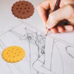 Anubhav Janni Mini Biscuit Eraser Erasers Stationery School Rubber Schools Sketches Office Sign Kid Party Favour Gift Toy Creative Christmas Birthday in Shape Biscuits For Kids (Set Of 6) - Image 3