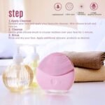 Anubhav Janni Facial Cleansing Brush Device Made with Ultra Hygienic Soft Silicone Waterproof Vibrating Face for Deep Gentle Exfoliating and Inductive Charging Cable Ultrasonic ( pack of 1 ) - Image 6