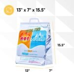 Anubhav Janni Hot And Cold Insulated Bags And Large Reusable Thermal Bag For Food Storage Travel Durable Protection Foil Keeps Fresh Carry Picnic Grocery Delivery (Pack Of 1 Pcs) - Image 2