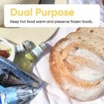 Anubhav Janni Hot And Cold Insulated Bags And Large Reusable Thermal Bag For Food Storage Travel Durable Protection Foil Keeps Fresh Carry Picnic Grocery Delivery (Pack Of 1 Pcs) - Image 6