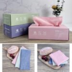Anubhav Janni Removale Microfiber Rags Cleaning Cloth Reusable Multi Functional Drying Wipes Strong With Dispenser Box Rnadom Cloths Soft Lint Free Multipurpose For Kitchen Glass Car (Set Of 1) - Image 5