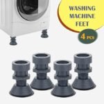Anubhav Janni Washing Machine Vibration Pads Floor Trays Refrigerator Stand Height Adjustment Feet for Refrigerators Anti-Slip Rubber Washing Rubber (pack of 4) - Image 3