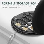 Anubhav Janni Data Cable Set Type C Lightening and Micro USB Port Inbuilt Mobile Stand Compatible All Other Android Phones Multifunctional Conversion Head Portable Storage Box (pack of 1) - Image 3