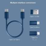 Anubhav Janni Data Cable Set Type C Lightening and Micro USB Port Inbuilt Mobile Stand Compatible All Other Android Phones Multifunctional Conversion Head Portable Storage Box (pack of 1) - Image 9