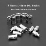 Anubhav Janni 46 In 1 Pcs Tool Kit Screwdriver And Socket Set Multi Purpose Combination Case Precision Set Drive Bit Kit Multi-Purpose Tools Box For Home Set Heavy Duty screw (pack of 1) - Image 3
