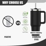 Anubhav Janni Tumbler with Straw 1200ml Stainless Steel - Sipper Cups for Adults Girls Double Wall Hot Cold Spill Proof Lid and Rust Straw Lid Vacuum Insulated Water Bottle (pack of 1) - Image 5