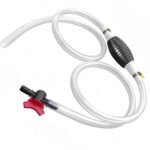 Anubhav Janni Fuel Transfer Pump Kit Tank Sucker Newest High Flow Hand Portable Manual Car Bike Liquid Pipe Tool for Petrol Diesel Water Oil Fish Remover with Tank (pack of 1)
