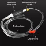 Anubhav Janni Fuel Transfer Pump Kit Tank Sucker Newest High Flow Hand Portable Manual Car Bike Liquid Pipe Tool for Petrol Diesel Water Oil Fish Remover with Tank (pack of 1) - Image 4