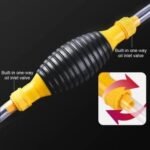 Anubhav Janni Fuel Transfer Pump Kit Tank Sucker Newest High Flow Hand Portable Manual Car Bike Liquid Pipe Tool for Petrol Diesel Water Oil Fish Remover with Tank (pack of 1) - Image 8