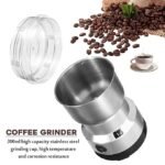 Anubhav Janni Nima Stainless Steel Coffee Grinder - Mini Mixer for Beans  Spices and More Efficient Durable Beans Home Kitchen Stainless Multifunctional Electric Blender Chutney (pack of 1) - Image 6
