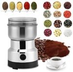 Anubhav Janni Nima Stainless Steel Coffee Grinder - Mini Mixer for Beans  Spices and More Efficient Durable Beans Home Kitchen Stainless Multifunctional Electric Blender Chutney (pack of 1) - Image 7