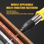 Anubhav Janni Nail Wall Fastening Tool Gun Manual Mini Steel Home Not Require a Power Source Concrete Nails for Cement - and No Required Round Nail Manual Tool Not Source Concrete(pack of 1) - Image 3