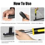 Anubhav Janni Nail Wall Fastening Tool Gun Manual Mini Steel Home Not Require a Power Source Concrete Nails for Cement - and No Required Round Nail Manual Tool Not Source Concrete(pack of 1) - Image 5