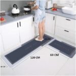 Anubhav Janni Kitchen Mats Set Waterproof Memory Foam Anti-Fatigue Mat Non-Slip Rug for Kitchen Sink Laundry Home Office Water Absorbing Anti-Slip Waterproof ashable Floor Home (pack of 2) - Image 2