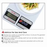 Anubhav Janni SF-400 Digital Kitchen Weighing Scale | 10Kg x 1g Precision Food with LCD Display for Cooking Baking Meal Prep Healthy Diet Compact Electronic Weight Machine Home Use (pack of 1) - Image 5