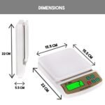 Anubhav Janni SF 400A Kitchen Weighing Scale Precision Tare Function and Multi-Purpose Versatility Enhance Your Culinary Journey with the Digital Capacity Electronic Multipurpose (pack of 1) - Image 9