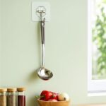 Anubhav Janni Flower Hook PVC Heavy Duty Self Adhesive Stainless Hooks Transparent Waterproof and Oilproof Wall Hooks for Kitchen Bathroom Shower Door Outdoor Home Improvement Utility (pack of 20) - Image 6