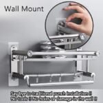 Anubhav Janni Scrue Hook Photo Frame Hooks for Wall Without Drilling Self Adhesive Heavy Duty Strong Nail Free Hanging Items PVC ABS Seamless Non-Trace No Drilling Installation (pack of 20) - Image 4