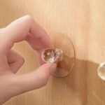 Anubhav Janni Diamond Hooks Sticker Crystal Hook Drawer Handle Push Pull Helper Self Adhesive Wall for Hanging Home Kitchen Bathroom Key Frame Holders Shaped Strong Sticky Heavy Duty (pack of 20) - Image 3