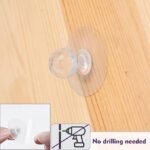 Anubhav Janni Diamond Hooks Sticker Crystal Hook Drawer Handle Push Pull Helper Self Adhesive Wall for Hanging Home Kitchen Bathroom Key Frame Holders Shaped Strong Sticky Heavy Duty (pack of 20) - Image 5